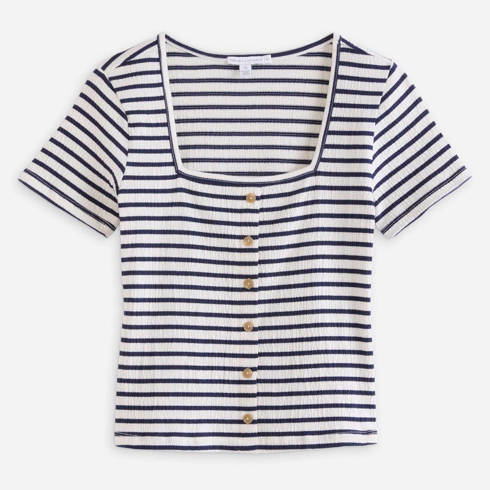 NWT Threads 4 Thought Jamila Maritime Stripe Shirt- XS